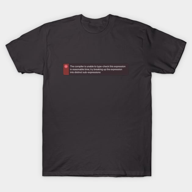 SwiftUI T-Shirt by Overdesigned